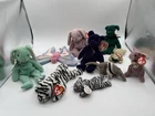 Vintage Beanie Baby Miscellaneous Lot of 10 with Tags
