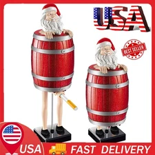 Santa Claus Cigarette Dispenser Up Holder Prank Toy Smoking Box Case Funny Gift