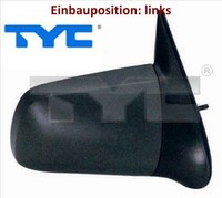 Tyc 325-0036 AußEnspiegel Links Spiegel AußEn FüR Opel