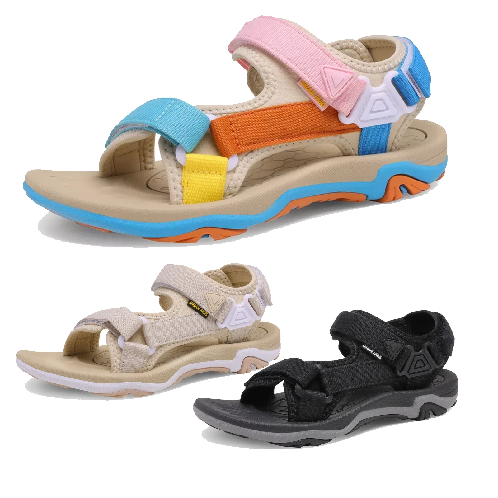 Women Hiking Sandals Water Shoes Athletic Sport Sandals Quick Drying Beach