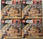 Lot of 4 LEGO Star Wars: Clone Trooper & Battle Droid Battle Pack (75372)