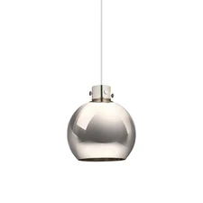 Innovations Lighting 410-1PL-16-14 Newton Sphere Pendant Newton - Nickel