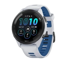 Garmin Forerunner 265, 46mm Black Bezel, Whitestone/Tidal Band (010-02810-01)