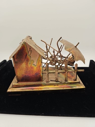 Berkeley Designs Metal Seesaw Music Box Plays "Its A Small World" - Picture 5 of 8