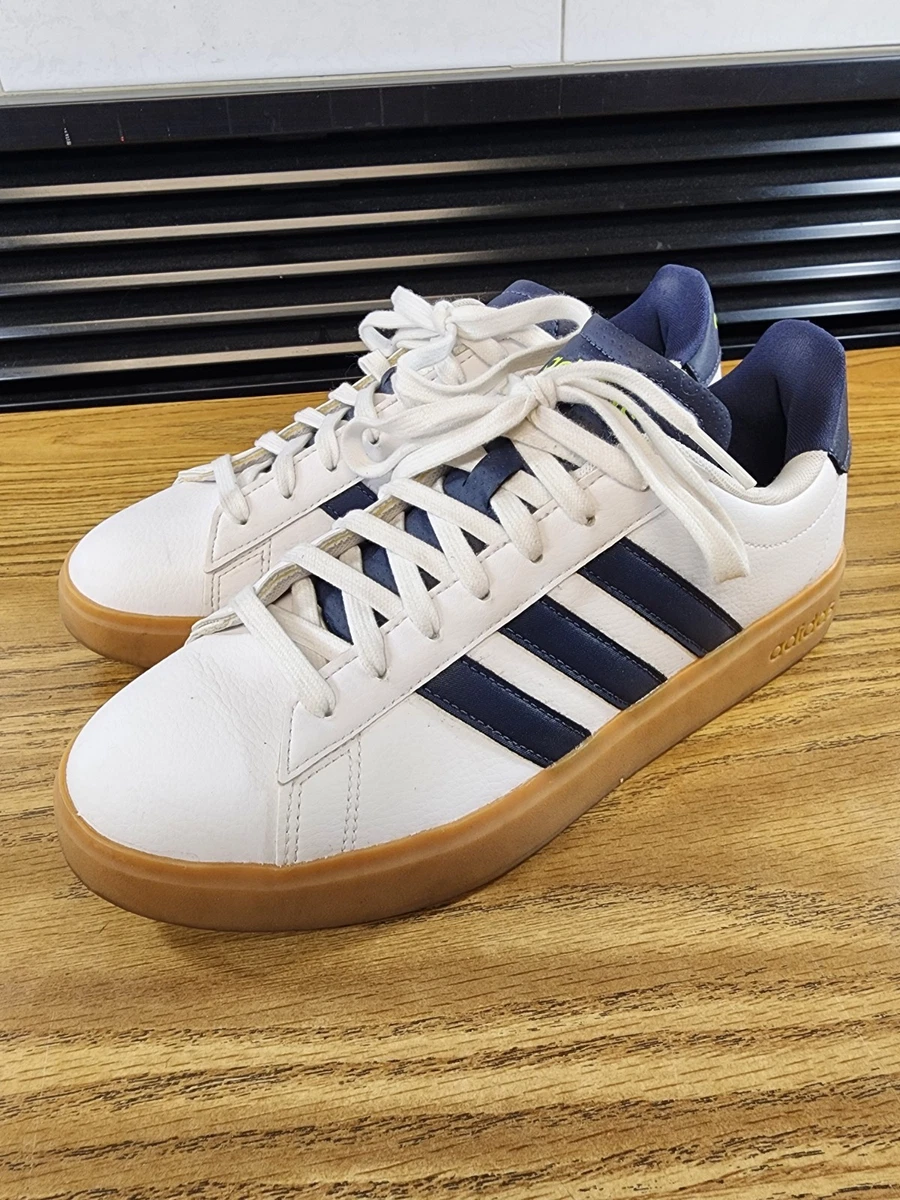 Adidas Grand Court 2.0 White Shadow Navy Gum for sale | eBay