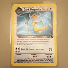 Pokemon Card Dark Dragonite 22/82 Damaged DMG Team Rocket Rare