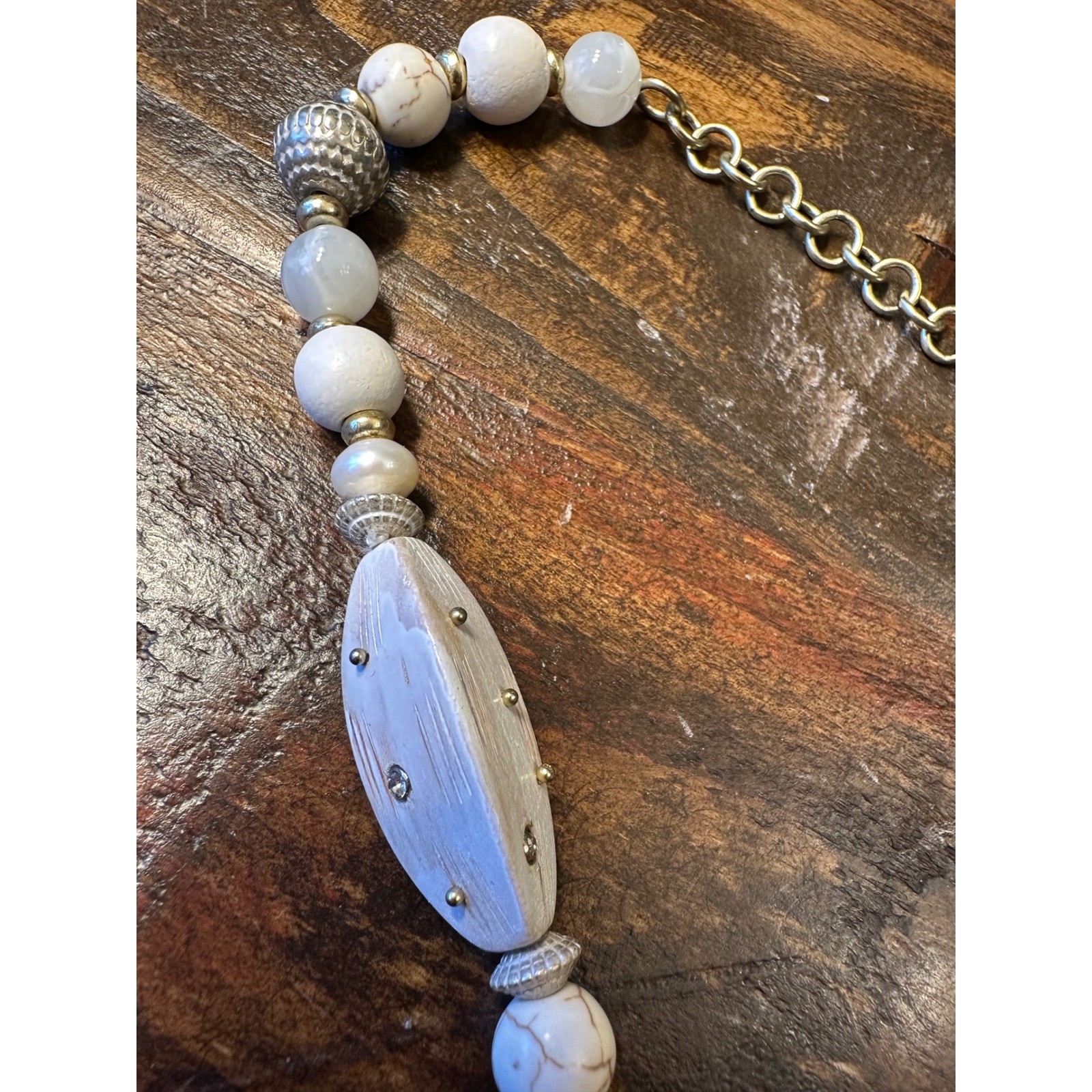 Chicos Multistrand Seed Bead Statement Necklace M… - image 4