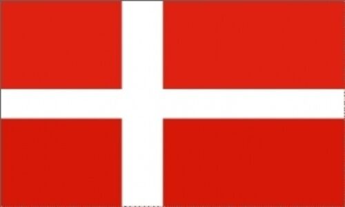 3'x5' Denmark Flag Banner Huge Outdoor Indoor New Europe Country European 3x5 - Afbeelding 1 van 1