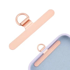 Phone Tether Tab, Universal Ultra-Thin Cell Phone Lanyard Pad Stainless Steel...