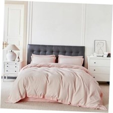 Pink Waffle Weave Duvet Cover 100 Cotton Pink Textured Queen Waffle Pink