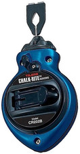 Tajima CR202B-P Chalk Rite II - Contractor Grade Ultra Thin Chalk Line,Blue