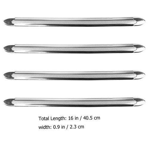 4pcs Bumper Guard Front Bumper Cover Automobile Bumper Anti-collision Strip - Picture 7 of 11