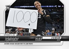 2024 PANINI INSTANT WNBA #216 A'JA WILSON - FIRST TO 1,000 POINTS