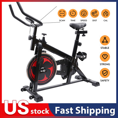 Home Exercise Bike Fitness Indoor Cycling Stationary Bicycle Cardio Workout Bike
