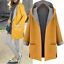 thumbnail 13  - Women Winter Hooded Long Coat Cardigan Trench Jacket Overcoat Outwear Plus Size