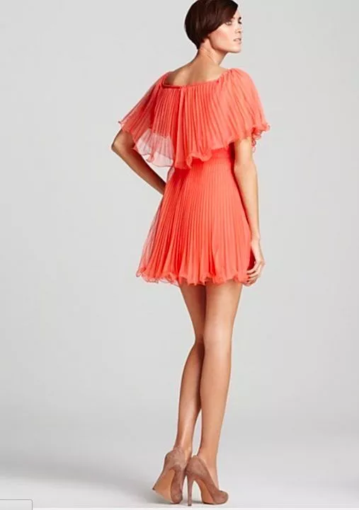 Bcbg coral best sale dress