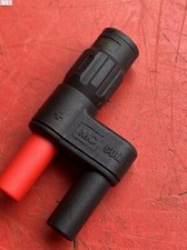 Staubli XM-BB/4 Adattatore Doppio Banana Jack a Maschio BNC per Fluke 125B