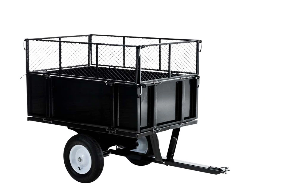 ATV Anhänger Kippanhänger Aufsitzmäher Rasentraktor Transportanhänger