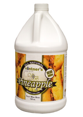 Pineapple Fruit Wine Base from Vintner's Best Wine Making 