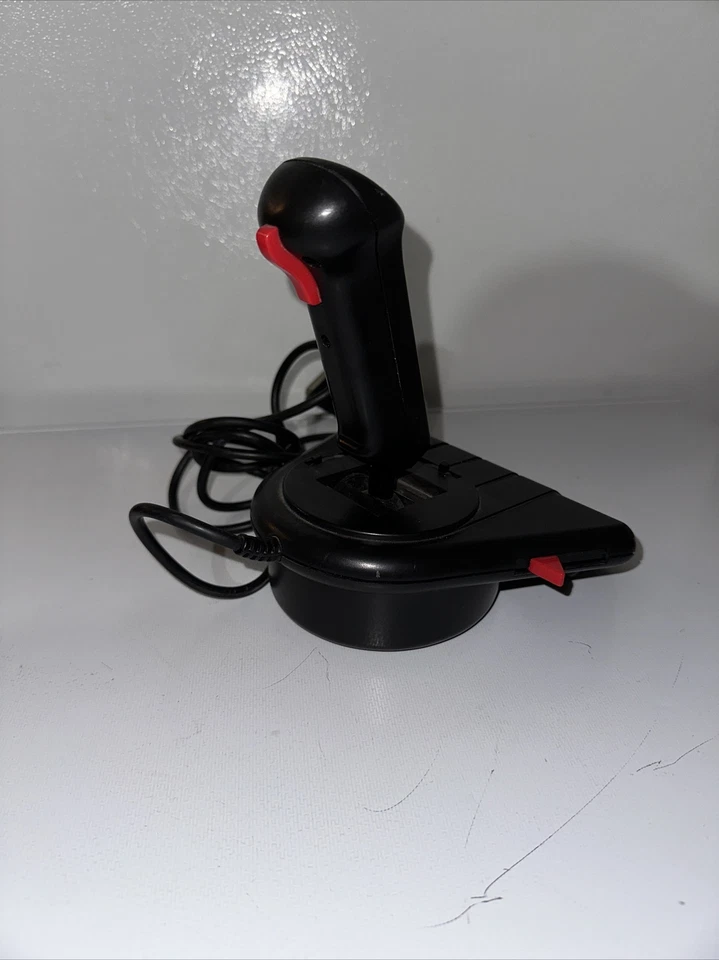 Vtg KRAFT SYSTEMS Joystick THUNDERSTICK GAMING JOYSTICK IBM Computer Game Cont - Image 3 of 4