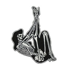 Lone Wolf Arch Patch Kreepsville 666 Name Tag Embroidered Iron On Applique