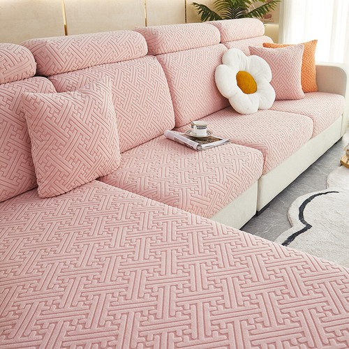 Universal Stretch Sofa Covers 1/2/3/4 Seater Protector L Shape Couch Slipcover - Bild 31 von 38