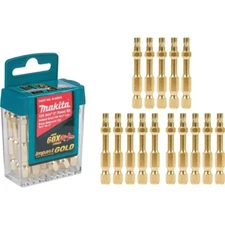 GOLD T25 2 in. Power Bit Tic Tac (15-Piece): Precision Tools, Convenient Pack