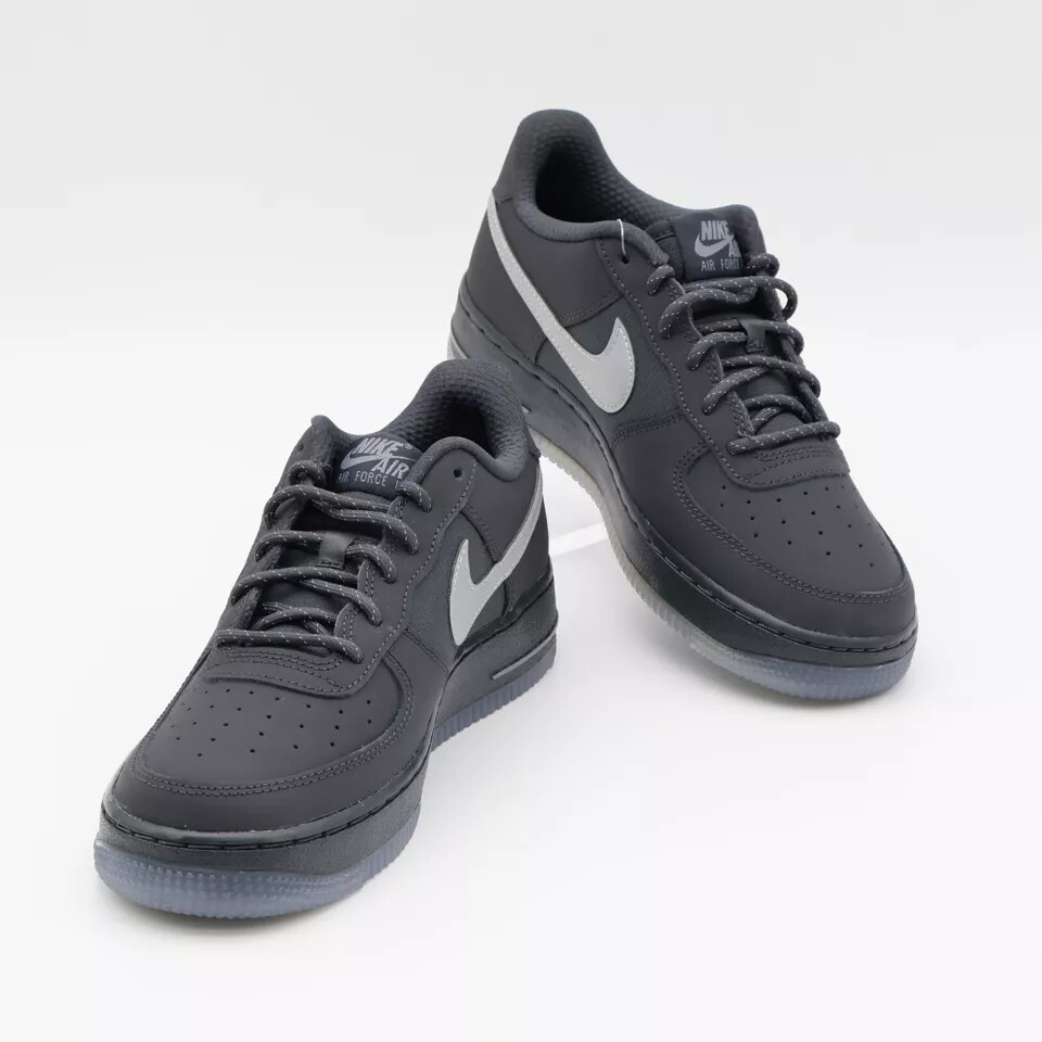 ★ Nike ★ Air Force 1 Low Anthracite Nike Air Force 1 Low Anthracite Reflective Silver (GS