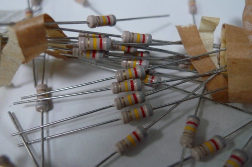 Resistor Metal Film Philips 5% X5 Off Original Vintage Resistors Drop Down Menu - Picture 552 of 657