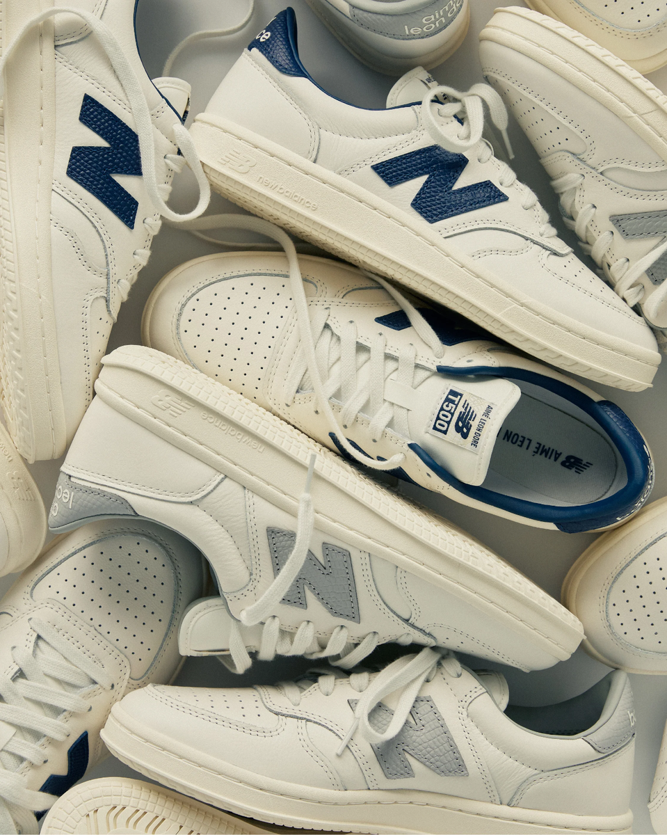 UK Size Aime Leon Dore x New Balance T500 Silver UK
