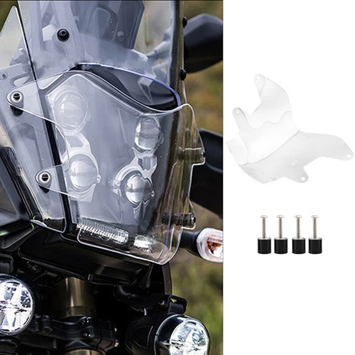 Acrylic Light Cover Headlight Protector For YAMAHA Tenere 700 2019-2020 21 2022 - Picture 2 of 15