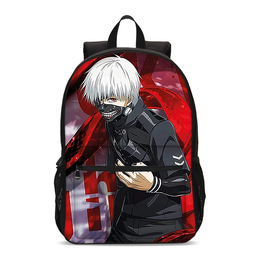 Toky Ghoul Anime Kaneki Students Backpack, School Bag, Back To School Gift