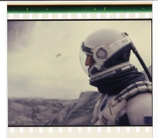 Interstellar Movie 70mm IMAX Film Cell Frame - COOP Slow Down, Turbo (11907)