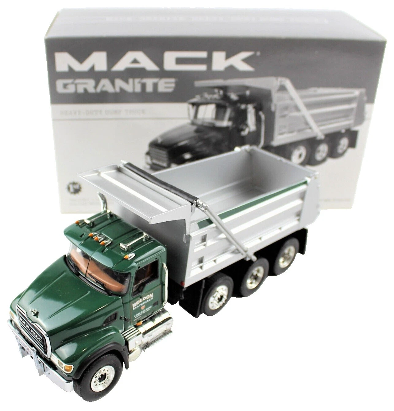 Mack Diecast 1:34 Veículos de brinquedo e de metal fundido