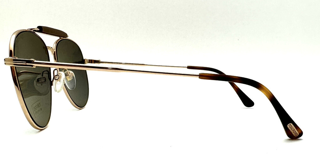 New Tom Ford Sunglasses TF 536 28C Shiny Rose Gold 60•14•145