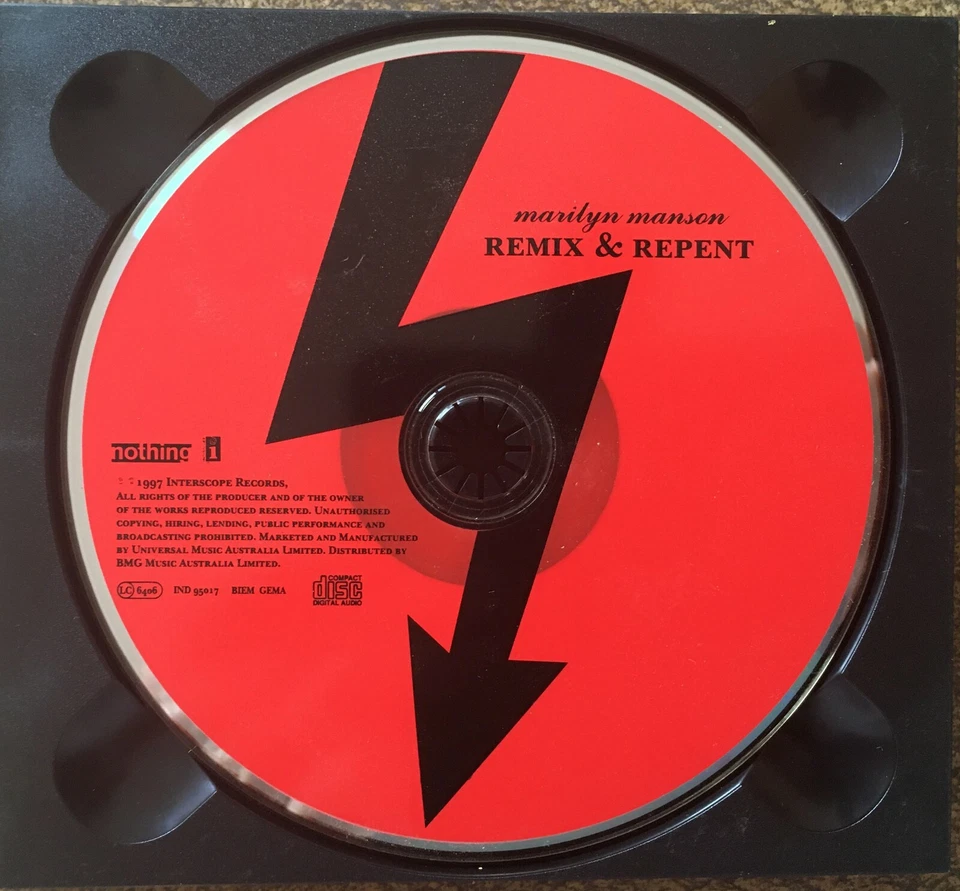  Marilyn Manson ‎– Remix & Repent - Digipak - CD  - Image 3 of 3