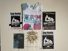 Bob Dylan Memorabilia Japan Tour 2014
