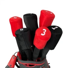 Plush Long Neck Protect Golf Headcover Driver Fairway Wood Club Head Cover #135