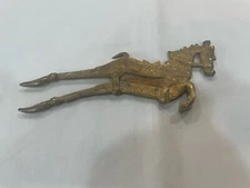 Very Unique Vintage Solid Brass Horse Betel Nut Cutter Nutcracker