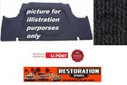 <!--F#f_0-->HOLDEN HQ HJ HX HZ SEDAN MONARO COUPE BOOT TRUNK MOULDED CHARCOAL LOOP CARPET<!--F/-->