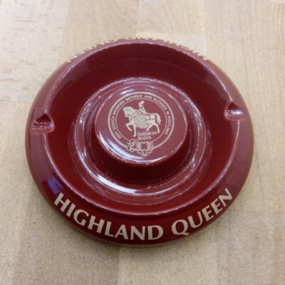 VINTAGE HIGHLAND QUEEN SCOTCH ASCHENBECHER, NEW OLD STOCK