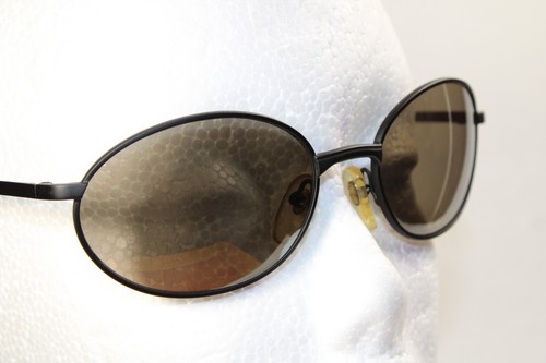 Bolle' 5508 vintage Sunglasses Light black Metal frame silver reflective Lenses - Picture 4 of 11