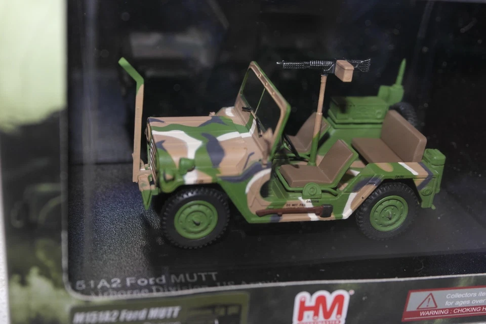HOBBY MASTER 1:48 US M151A2 FORD MUTT JEEP 82ND AIRBORNE DIVISION - Image 2 of 2