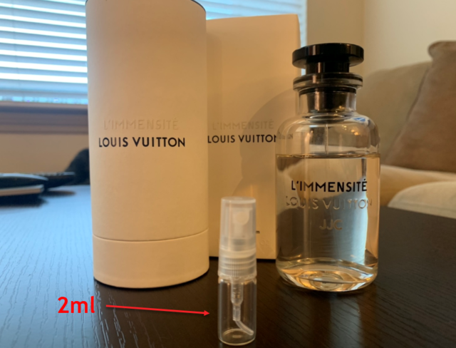 Louis Vuitton L&#39;Immensite for Men EDP - SAMPLE(S) ONLY 2ml 5ml | eBay