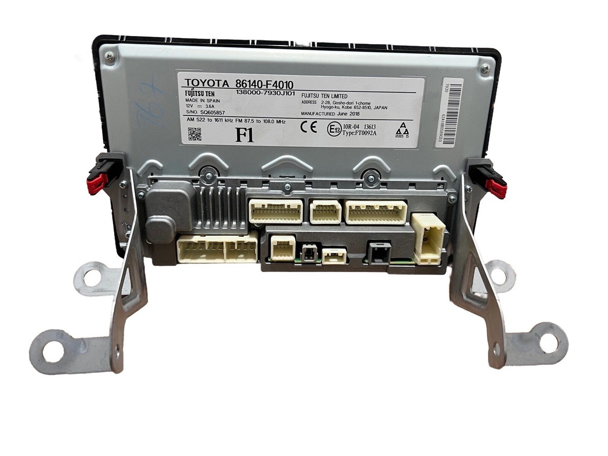 TOYOTA 86140-F4010 CHR FUJITSU MULTIMEDIA OEM USED FREE