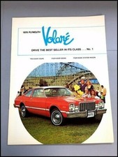 1978 Plymouth Volare Original Canada Car Sales Brochure Catalog 1978 Plymouth Volare Original Canada Car Sales Brochure Catalog