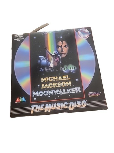 Michael Jackson Moonwalker Laserdisc 1988 NEW SEALED MINT. - Picture 2 of 6