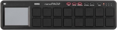 Nanopad2 Slim-Line USB MIDI Pads - Black