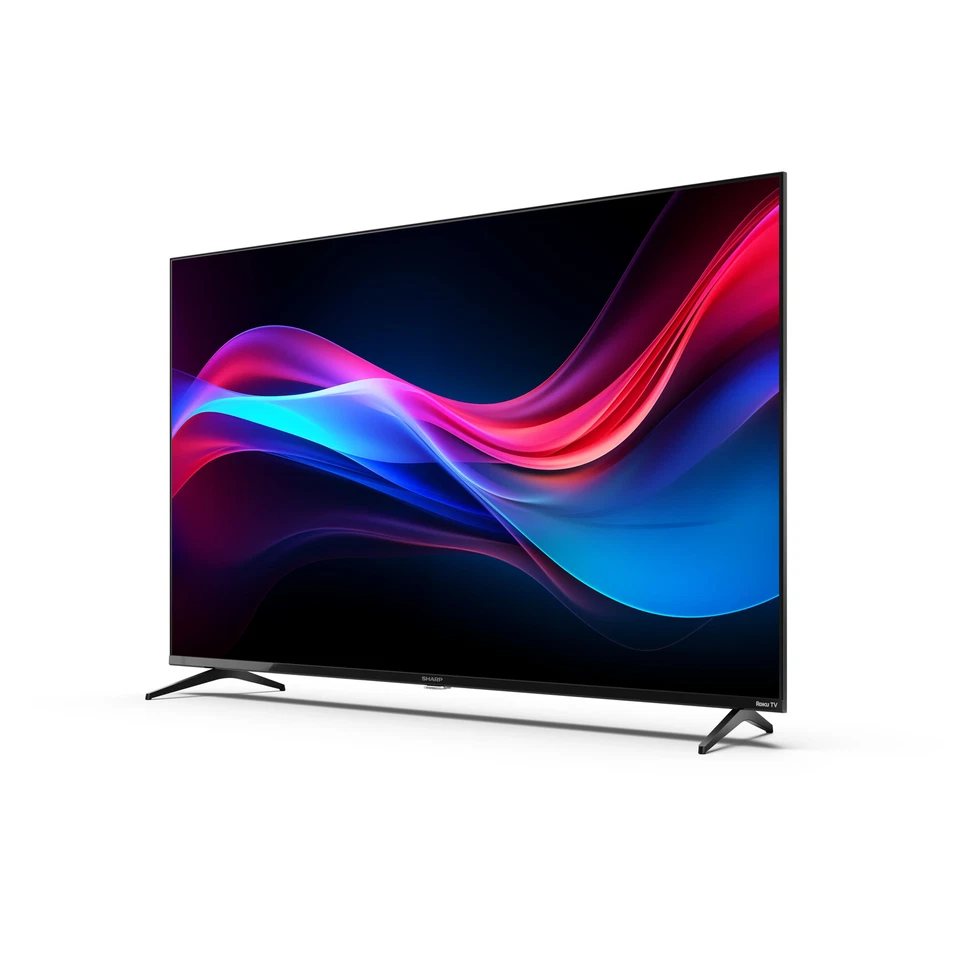 43 Zoll Fernseher (108 cm) 4K UHD Roku LED Smart TV - HDR10 - SHARP 43GJ4225E - Bild 4 von 4