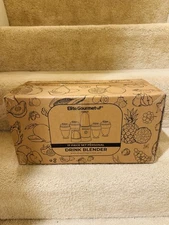 New Sealed Elite Cuisine 17pc Set Personal Drink Blender EPB-1800 Maxi Matic